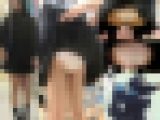 【再販】鬼畜スカートめくり38 2カメ同時で見る犯行現場?白P丸出し学生14連続めくり〜