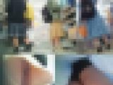 ロングスカート女子達の「P」実態調査動画