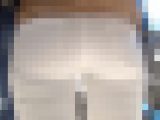 【FHD高画質】正統派白パンママ尻