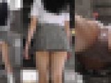 超ミニスカ パンチラ 美幸ちゃん１ 爽やか制服パンチラ
