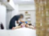 リアル脱毛サロン盗撮映像?。現役大学生さん、足をガッツリと開かれ陰部を露わにして脱毛。