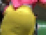 【FHD高画質】 薄手イエロースカート　自宅まで追跡