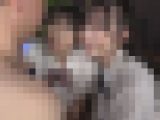【再販】Sクラスの制服美女2人が2人がかりで男を誘惑して極上フェラでイカせる