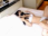 黒髪ロング美少女降臨！③　騎乗位ずらしハメで腰振るロリっ子の喘ぎ声最高　【動画】