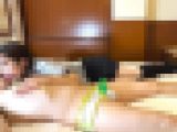 【再販】【後編】【事務服OL★黒ハイソ事務サンダル＋生足！】【フェラ×足舐め】【超絶手コキ】コスプレ美女の足指を舐めつくす！かなこ25才