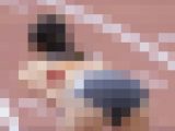 【再販】【AIリマスター】【スーパースロー】0526_02 国際大会でアイドル化した美人ハードラーのヌルヌル動くバックショットスロー堪能