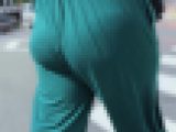歩行記録0227「たぷんたぷんとデカ尻を揺らす薄生地パンツの女性」(2名)