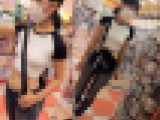 へそ出しルックな女の子のパツっと張ったおっぱいがキャミ越しからでも乳首ちょい透けな件
