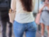 歩行記録0229「ハイクラスジーンズお姉さんがお尻を振って歩く」(2名)