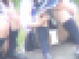 J○ 2人組  股開き撮影