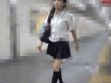 【再販】スカートめくりvol50〜2視点撮影で制服美少女がめくられ生尻食い込みパンツ丸見えパンチラ盗撮?