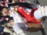 超高画質FHD動画 商店街はお祭り騒ぎ！野外コスプレイベントに露出レイヤーが大集合NO-2 むちむちレオタード編