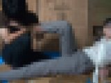 【再販】初心そうな美女を狙って打ち水…レース柄ブラをズラして乳首こねくり・発情顔で積極ベロキス・そのまま野外で青カン中出しSEX