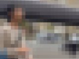 美人で清楚な美少女JDを発見！エロすぎるパイスラを横から視姦