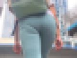 パンティライン＋クロッチ浮き出し＋尻肉食い込み『パツパツチノパンお姉さん編』（２名）