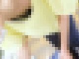 【再販】胸元の殿堂vol.191　黄色いトップスで前屈みを連発してくれるお姉さんの浮きブラちっぱいを至近距離でいただきます【胸ちら】