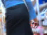 【４K・高画質】#13&nbsp;弟想いの優しいお姉ちゃんの若さ溢れる大きめプリ尻で黒スカ突き破って透けるPライン