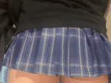 痴かん★パンチラ★絶好のカモ！遅刻出来ないライブに向かう都内JKの生足☆生尻★食込みT全て頂きました！！