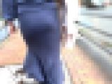 【４K・高画質】#21 透けるマーメイド美女とムチ尻デニム女子を追跡