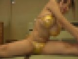 【再販】Hカップ・デカ尻の低.身.長ビキニギャルを護身術道場でセクハラ…エロ乳揉みしだきチ●ポ突き上げ中出し