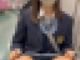 JK盗撮日記174　初めてソロで登場！！まさかの現役！？透明感抜群のミニスカ美脚JKを電車内で盗撮【※完全主観26分超撮影】