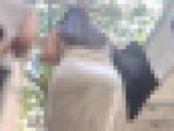 階段でパッツンWエロ尻を堪能！肉感エロボディにデカ尻ムニュらせ＋半ケツパンティで♂を誘惑！ 下品な『階段を登る女たち』 編