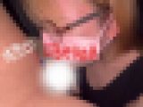 【再販】顔よりデカい?顔真っ赤にしてセルフイラマ?