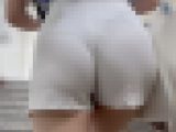 【再販】《４K・高画質》 No.1097「過去一のショーパン&amp;Tバック！ほぼお尻が透ける口でか美女」