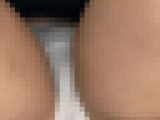 Mちゃん ティーン風パンチラ01 みんな大好き！かわいい柄のコットンパンツ！