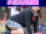 制服っ娘特集 vol.75 【お花見特別編】：スパッツからハミ出ている白Ｐかと思いきや、よく見ると生Ｐだね！お顔もめちゃ可愛い♪