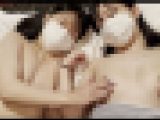 【再販】【３Pシリーズ】ひめさんには従順な後輩のみくちゃんが初体験。そのまま生挿入。