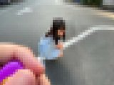 【再販】高身長スレンダー美人の人妻にリモバイ仕込んだところ…人通りで蹲り悶絶・チ●ポ突き上げられながらマ●コ締め付け中出し