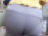【再販】むっちりエロギャルの突き出したピタパン尻が堪らない！３選